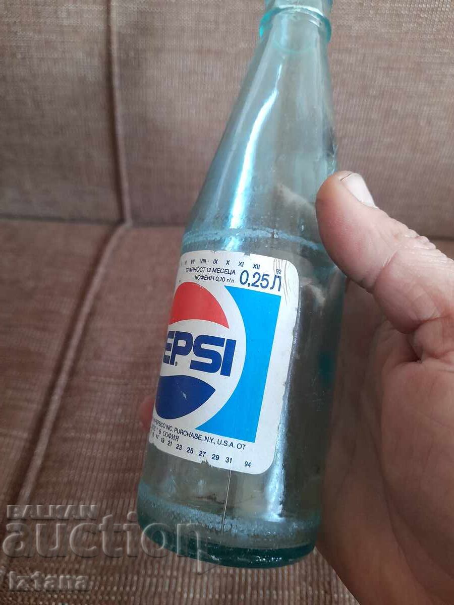 Delivery of Old Pepsi bottle.Pepsi
