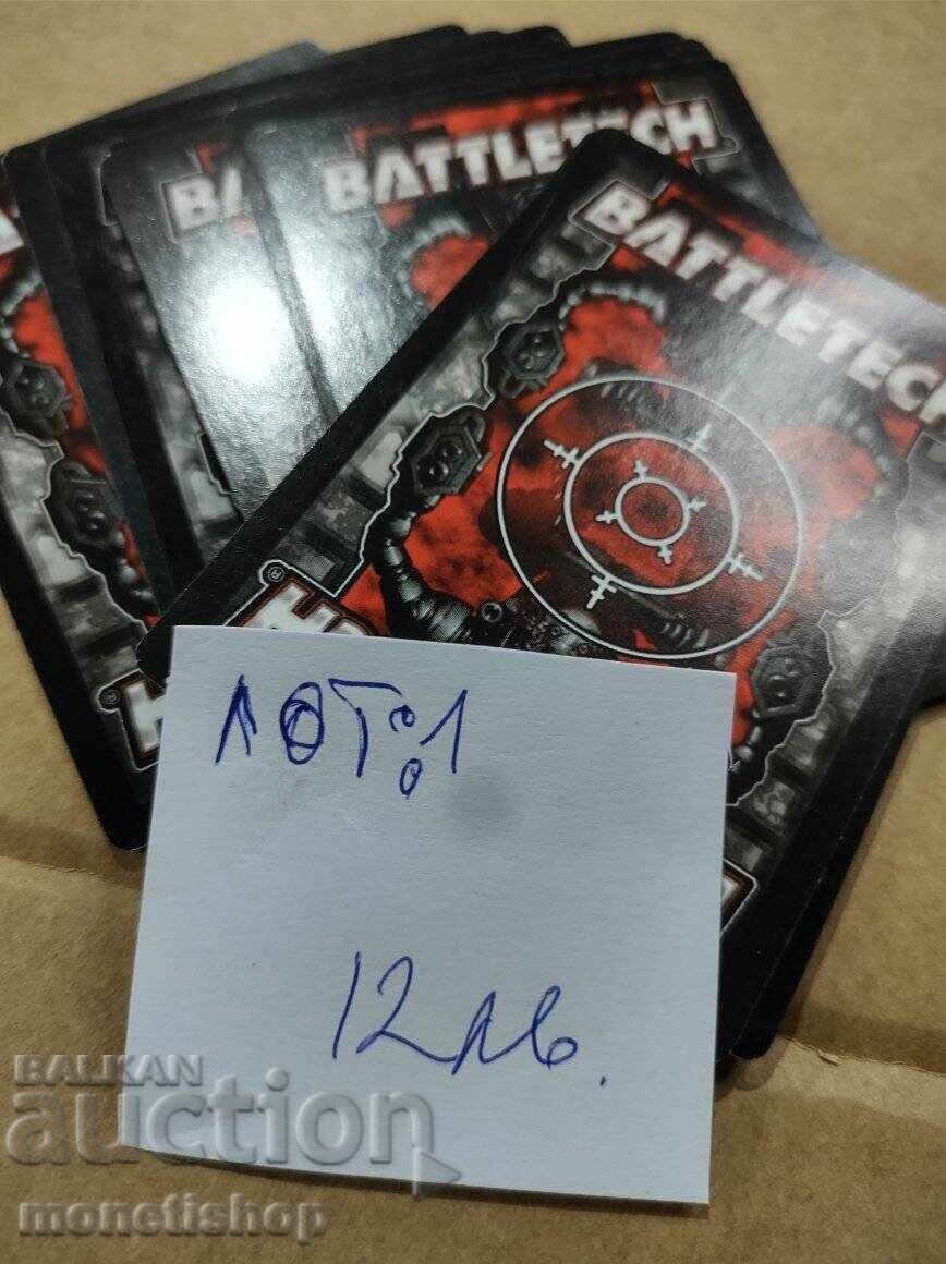 We offer a large collection of Batletech cards with price 12.00 BGN | € 6.14 We offer a large collection of Batletech cards with price 12.00 BGN | € 6.14