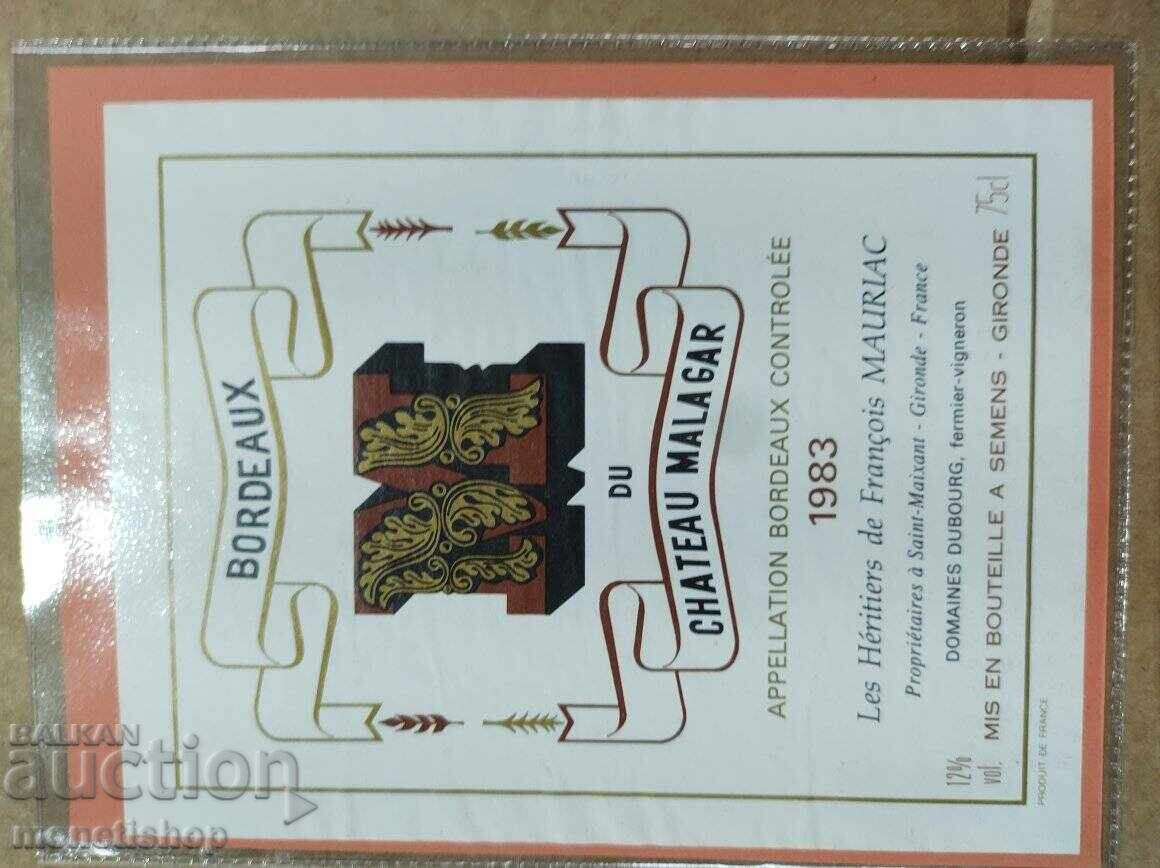 Auction We offer a large collection of wine labels Auction We offer a large collection of wine labels