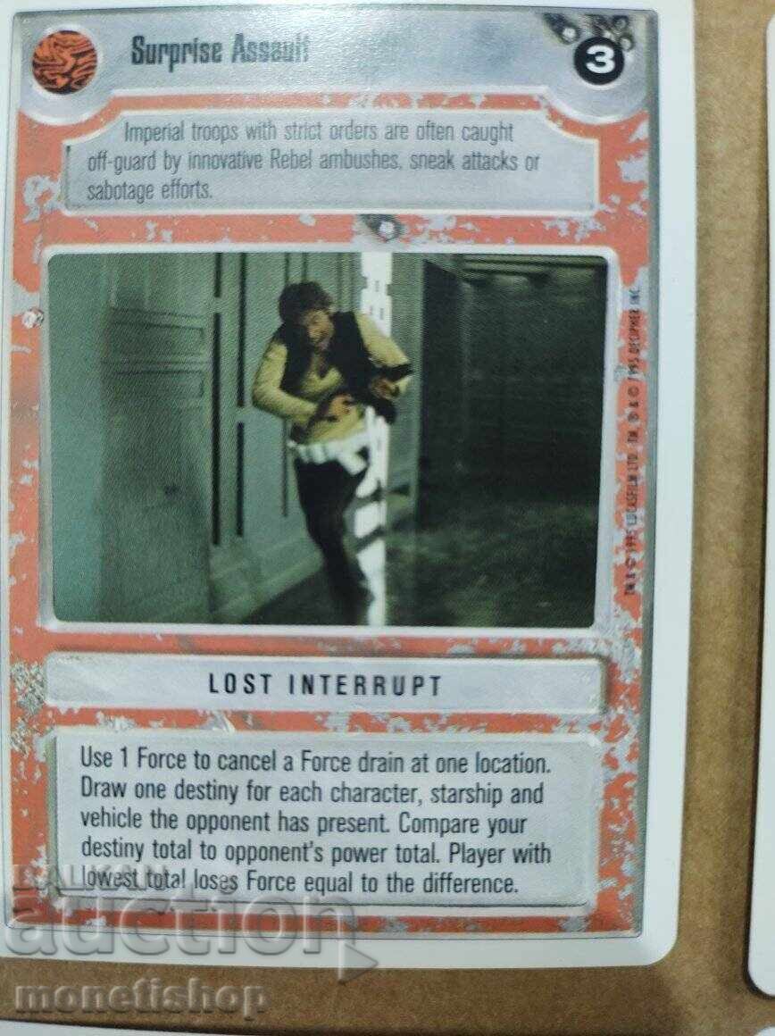 We offer a large collection of Star Wars cards with price 12.00 BGN | € 6.14 We offer a large collection of Star Wars cards with price 12.00 BGN | € 6.14