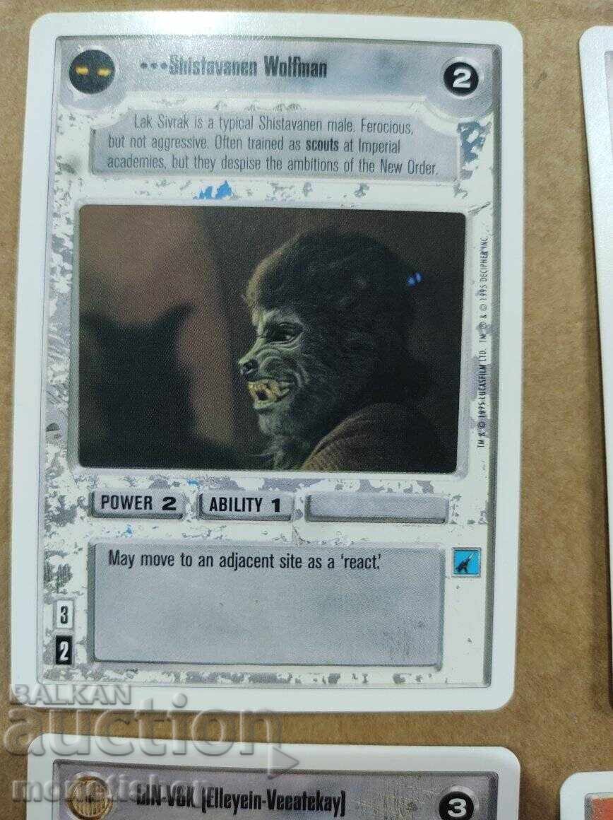 We offer a large collection of Star Wars cards - 7 We offer a large collection of Star Wars cards - 7