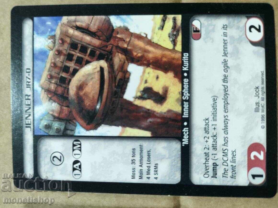 Auction We offer a large collection of Batletech cards Auction We offer a large collection of Batletech cards