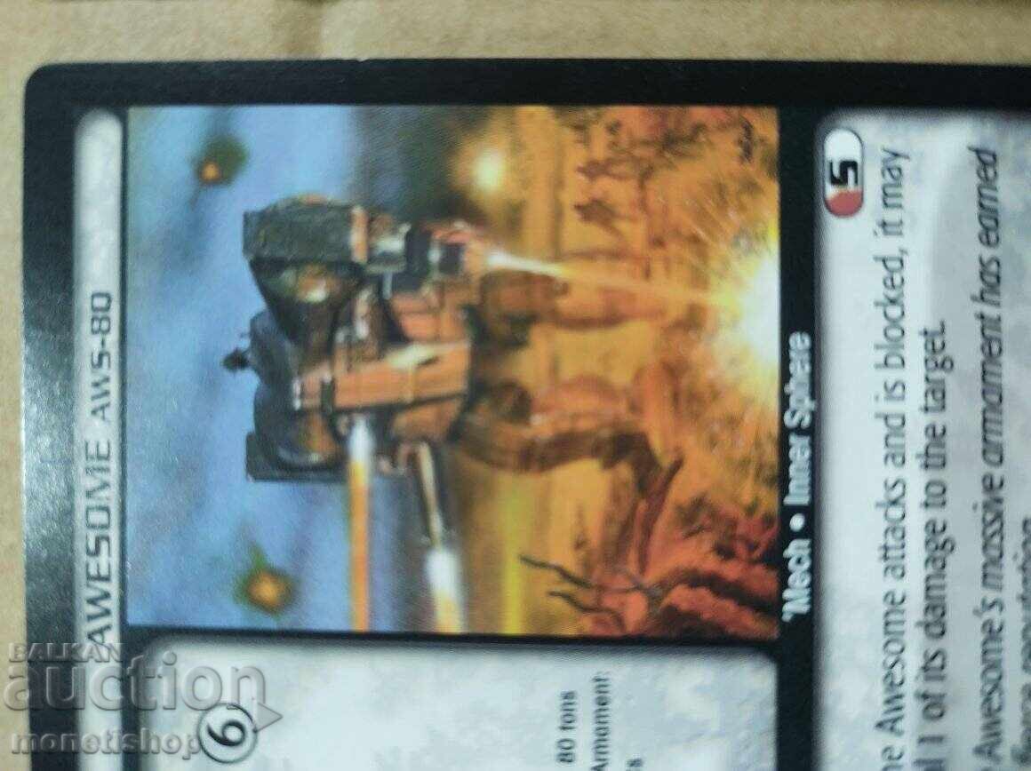 We offer a large collection of Batletech cards - 7 We offer a large collection of Batletech cards - 7