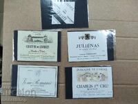 We offer a large collection of wine labels