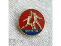 Badge - Fencing Tournament, Varna 1984