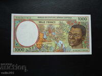 AFRICA CENTRALA (CONGO) 1000 FRANCI NOU UNC