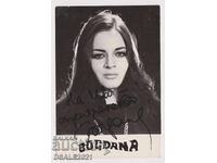 Bogdana Karadocheva autographed card /ds1425