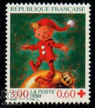 1998. France. Red cross. 1998. France. Red cross.