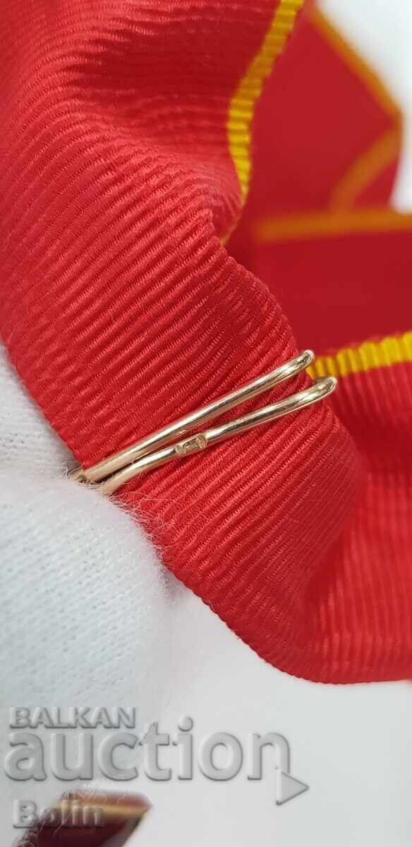 Ordinul Imperial Rus din aur rar al Sf. Anna al II-lea secolul. 56-a I.L. - 6