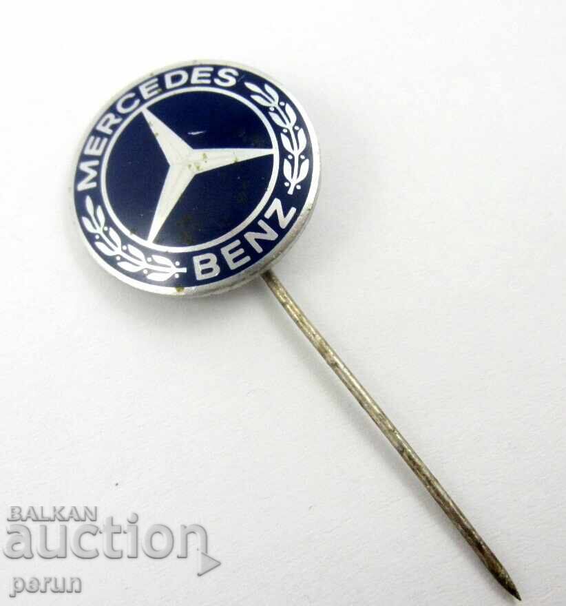 Old badge-East Germany-Auto-Mercedes Benz-Emblem with price 19.99 BGN | € 10.22 Old badge-East Germany-Auto-Mercedes Benz-Emblem with price 19.99 BGN | € 10.22