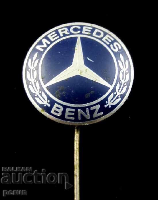 Auction Old badge-East Germany-Auto-Mercedes Benz-Emblem Auction Old badge-East Germany-Auto-Mercedes Benz-Emblem
