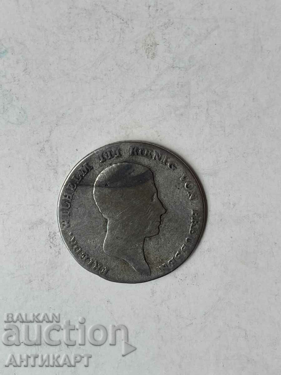 silver coin 1/6 thaler Germany 1818 Prussia with price 18.00 BGN | € 9.20 silver coin 1/6 thaler Germany 1818 Prussia with price 18.00 BGN | € 9.20