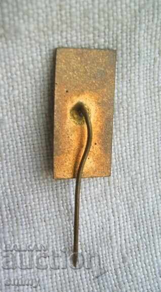 Badge - coat of arms of the city of Elena. Enamel with price 6.00 BGN | € 3.07 Badge - coat of arms of the city of Elena. Enamel with price 6.00 BGN | € 3.07