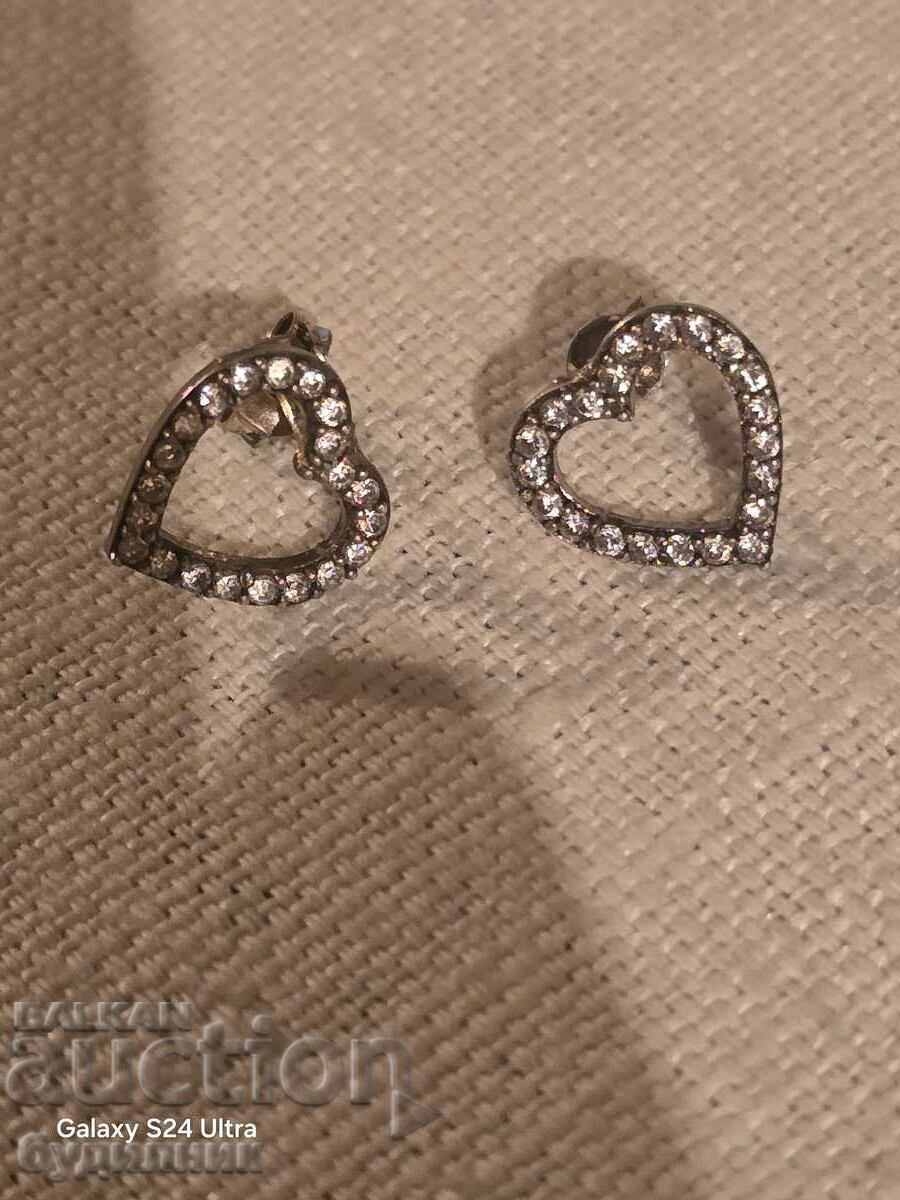 Сребърни обеци .БЗЦ - 5 Сребърни обеци .БЗЦ - 5