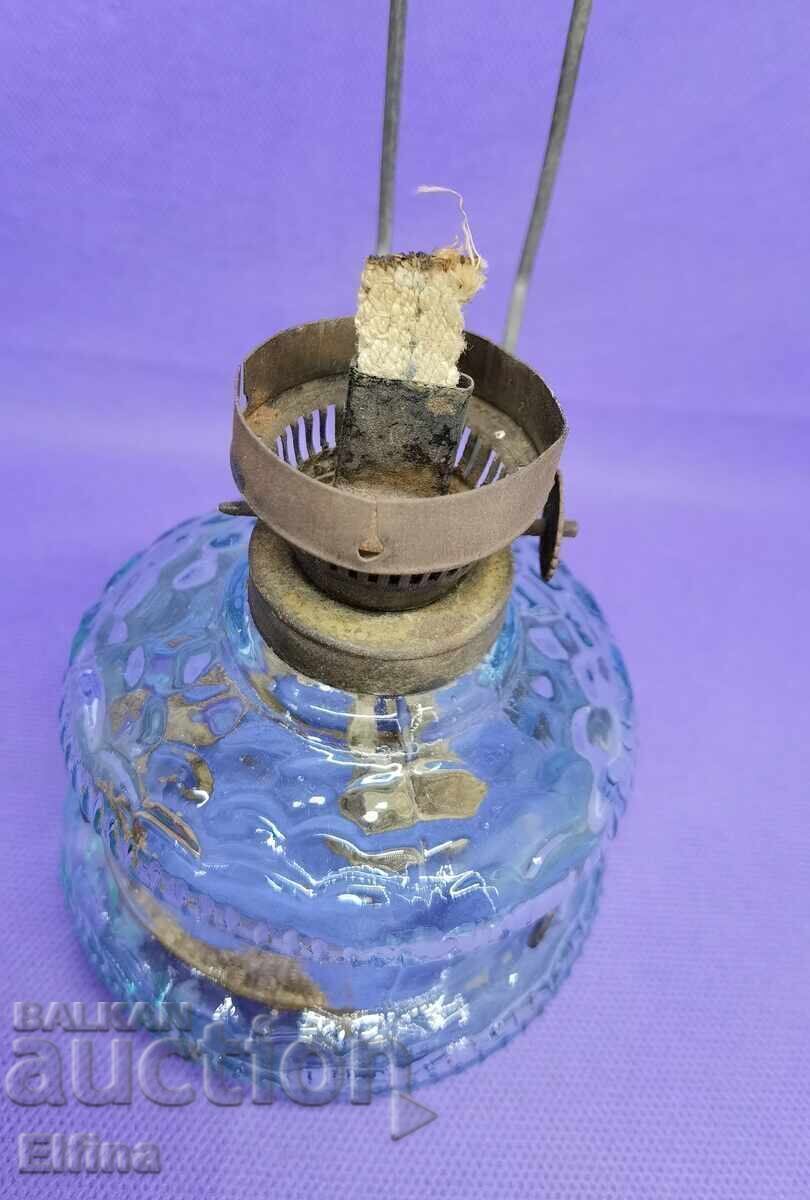 Delivery of Old gas lamp – a working antique find Delivery of Old gas lamp – a working antique find