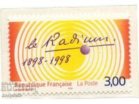 1998. France. The discovery of radium by Pierre and Marie Curie.