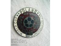 Poland Badge - World Cup, Germany 1974