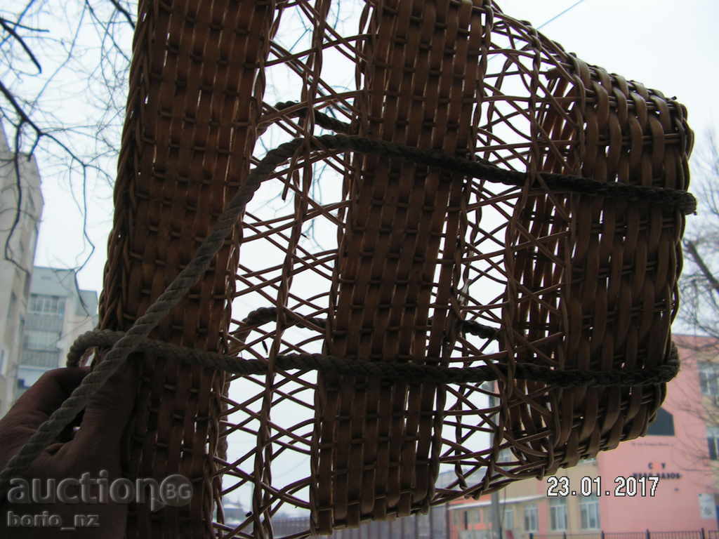 7341. OLD KNITTED BAG - 5 7341. OLD KNITTED BAG - 5