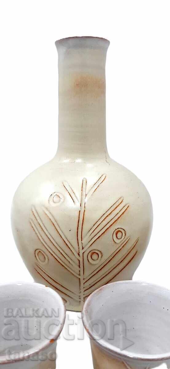Auction  Ceramic brandy service (1.2)