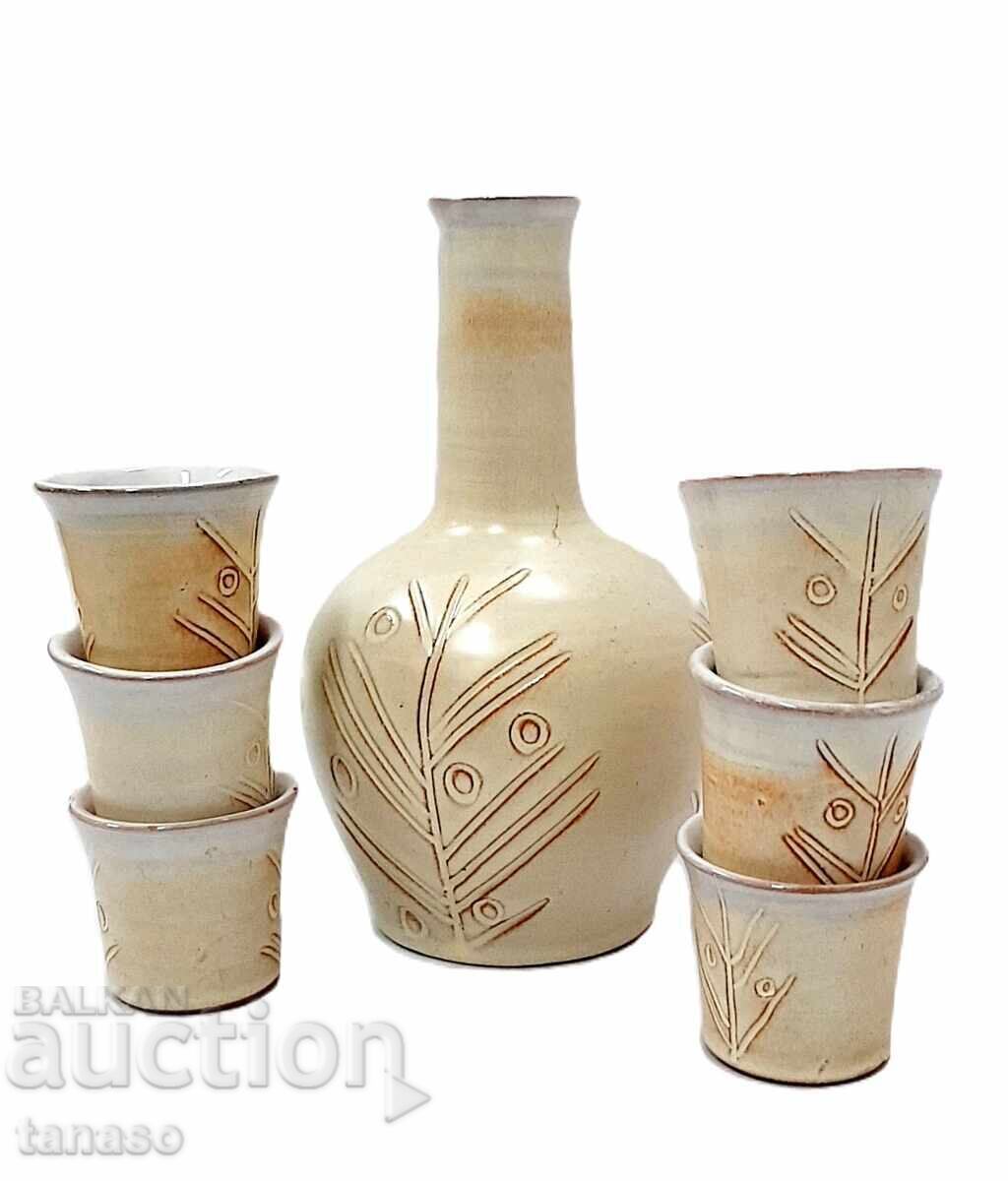 Ceramic brandy service (1.2) - 7