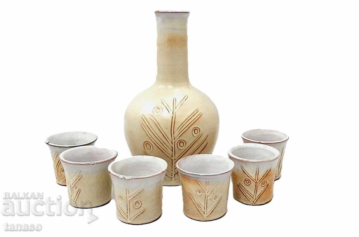 Ceramic brandy service (1.2)