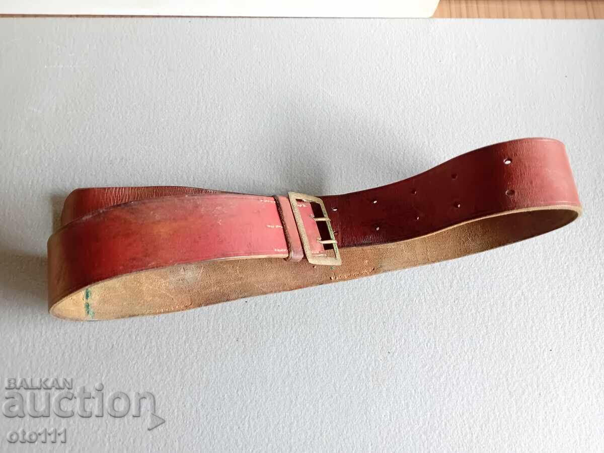 OFFICER'S RED BELT with price 20.00 BGN | € 10.23 OFFICER'S RED BELT with price 20.00 BGN | € 10.23