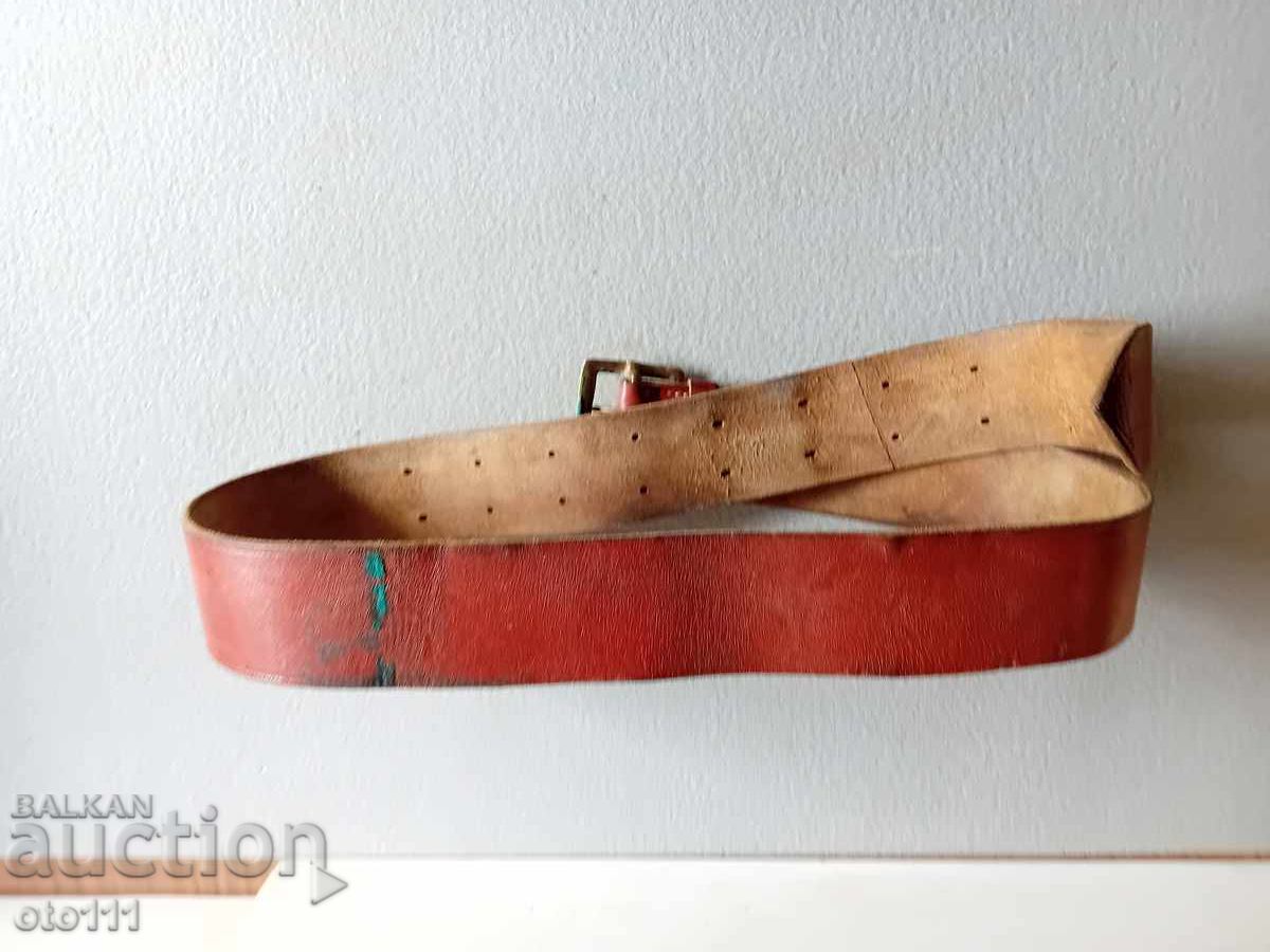 OFFICER'S RED BELT - 5 OFFICER'S RED BELT - 5