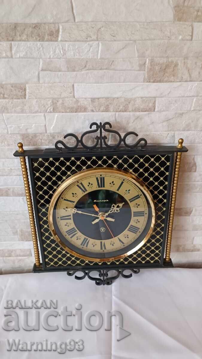 Old Russian wall clock - Jantar - 1970s with price 55.00 BGN | € 28.12