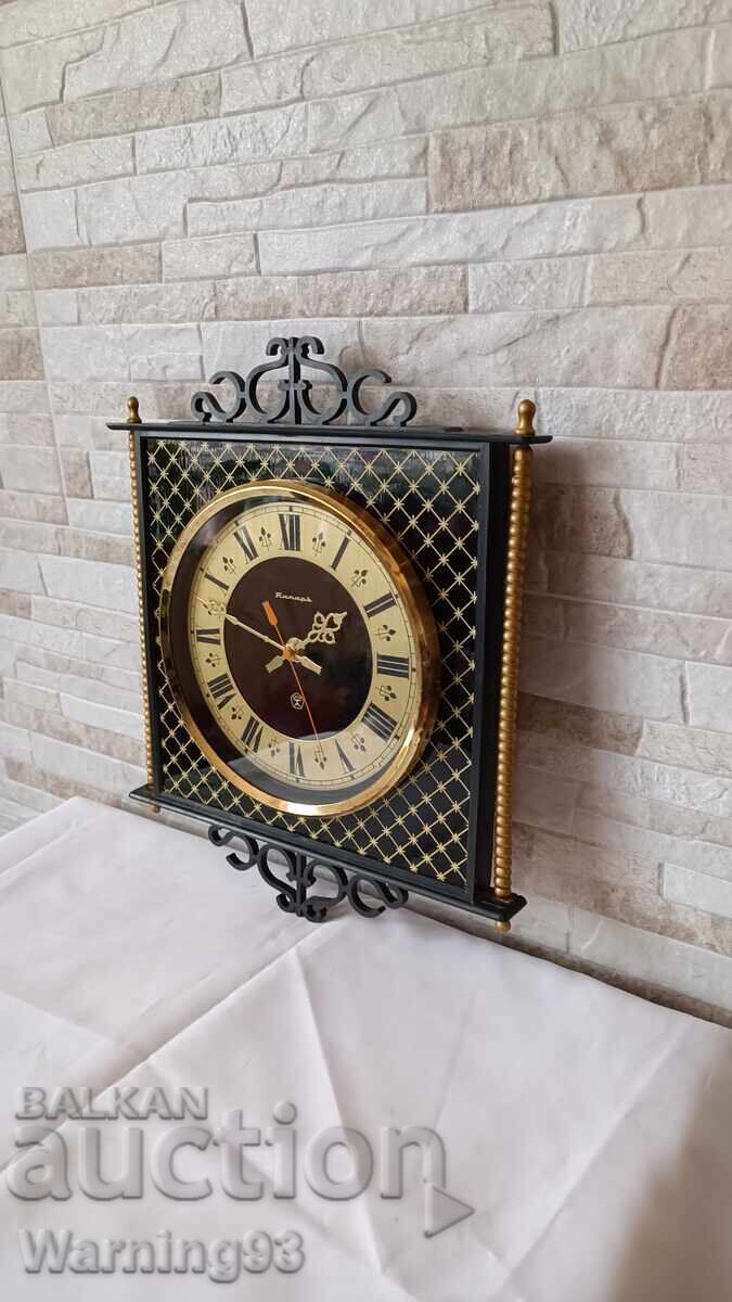 Auction  Old Russian wall clock - Jantar - 1970s