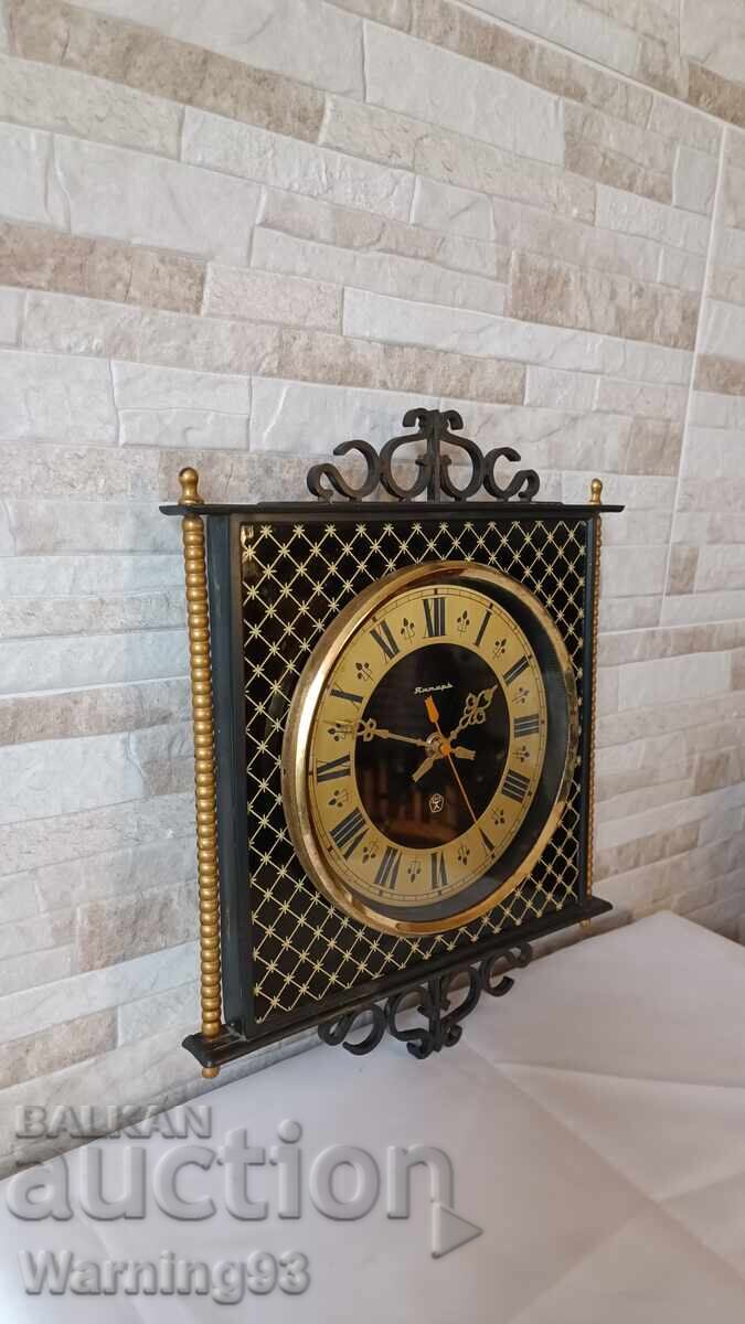Delivery of Old Russian wall clock - Jantar - 1970s