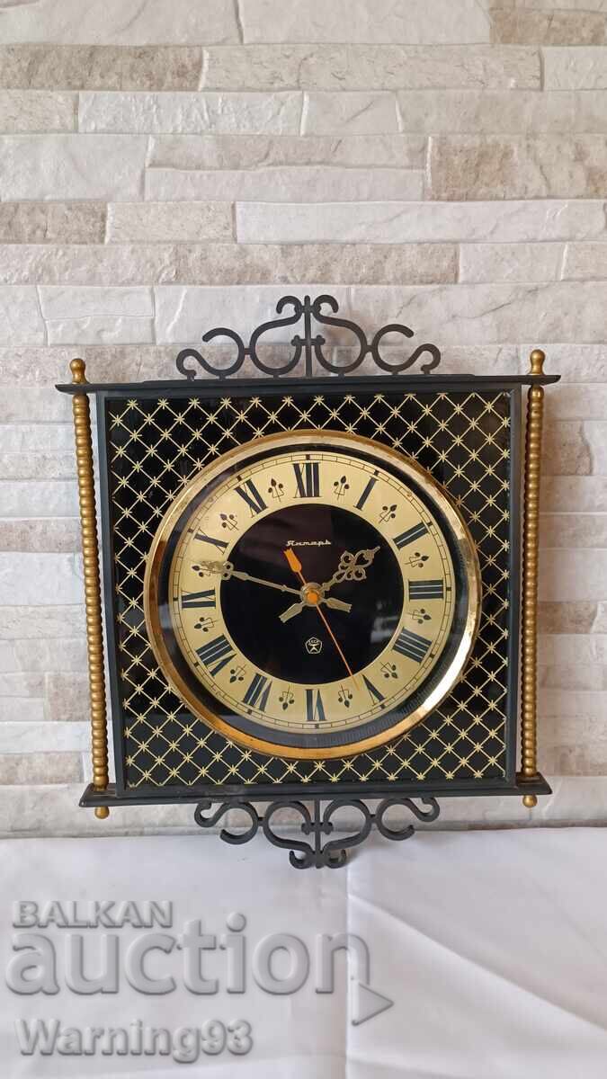 Old Russian wall clock - Jantar - 1970s - 5