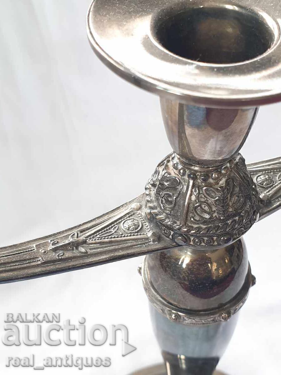Silver candlestick with price € 900.00 | 1760.25 BGN Silver candlestick with price € 900.00 | 1760.25 BGN