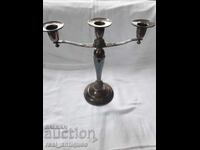 Silver candlestick