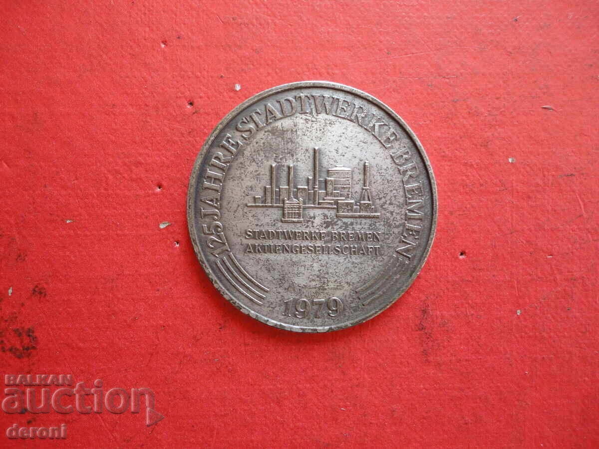 Auction Desktop German Medal Plaque Coin Auction Desktop German Medal Plaque Coin