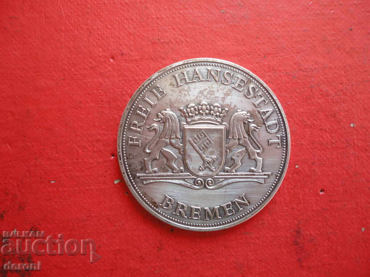 Desktop German Medal Plaque Coin - 6 Desktop German Medal Plaque Coin - 6