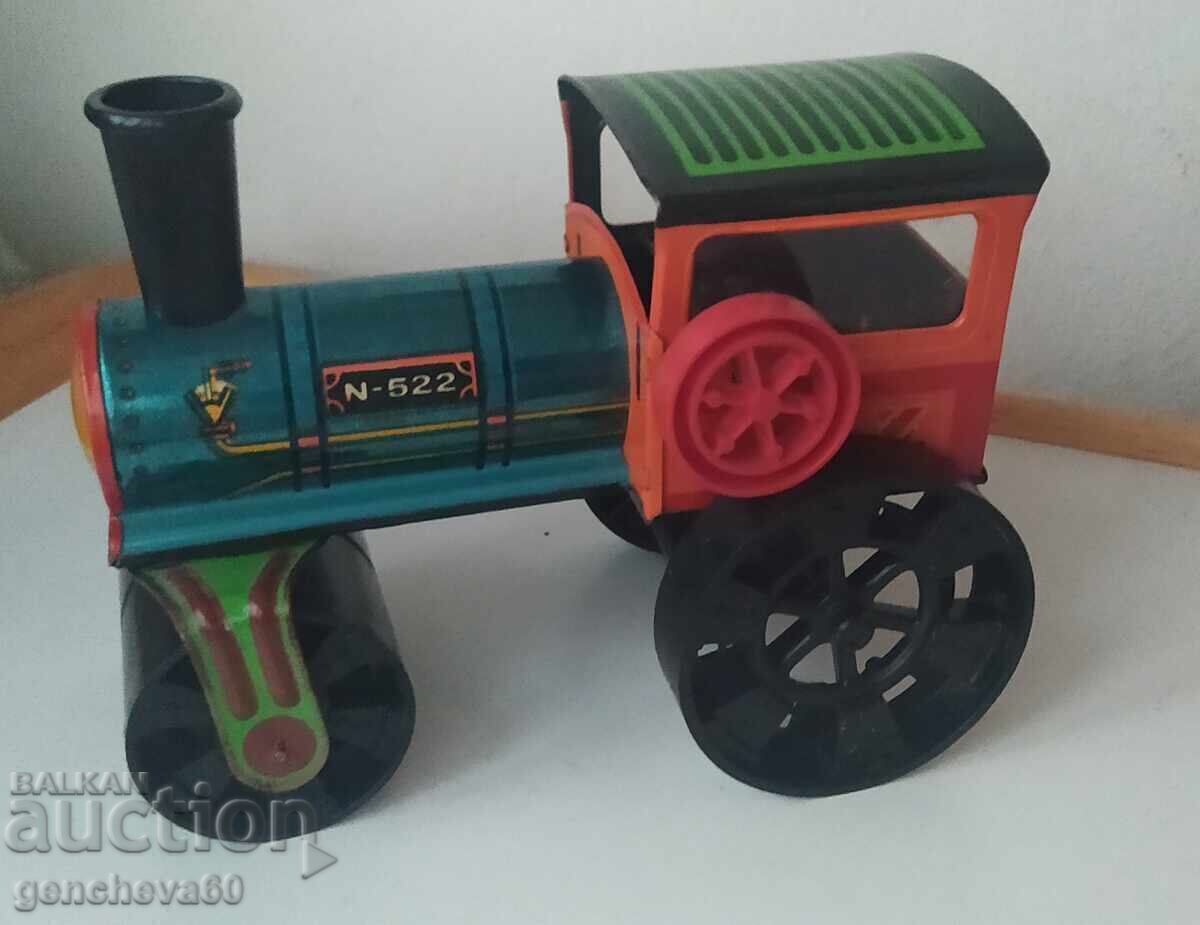 Old tin toy roller - Czechoslovakia