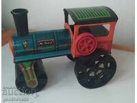 Jucărie veche din tablă, cilindru - Cehoslovacia