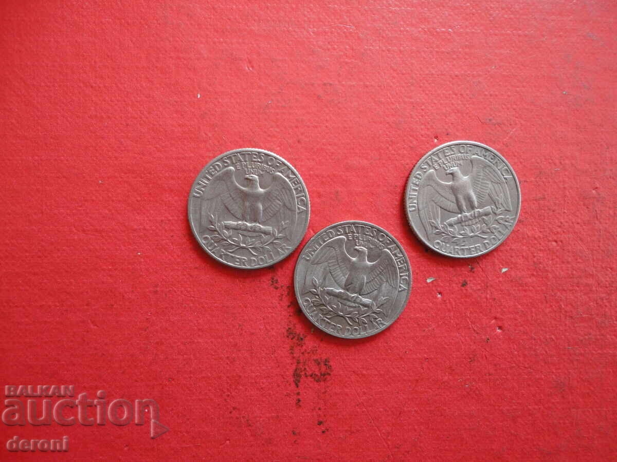 Quarter Dollar USA Quarter Dollar 6 - 6 Quarter Dollar USA Quarter Dollar 6 - 6