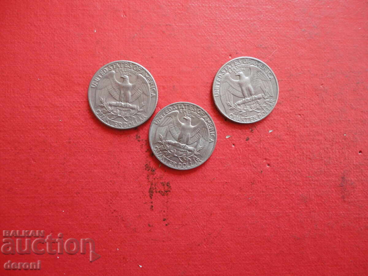 Quarter Dollar USA Quarter Dollar 6 - 7 Quarter Dollar USA Quarter Dollar 6 - 7