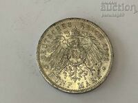 Germany 5 Mark 1901 - Prussia Silver 0.900