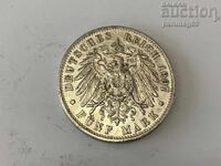 Germania 5 mărci 1907 Württemberg