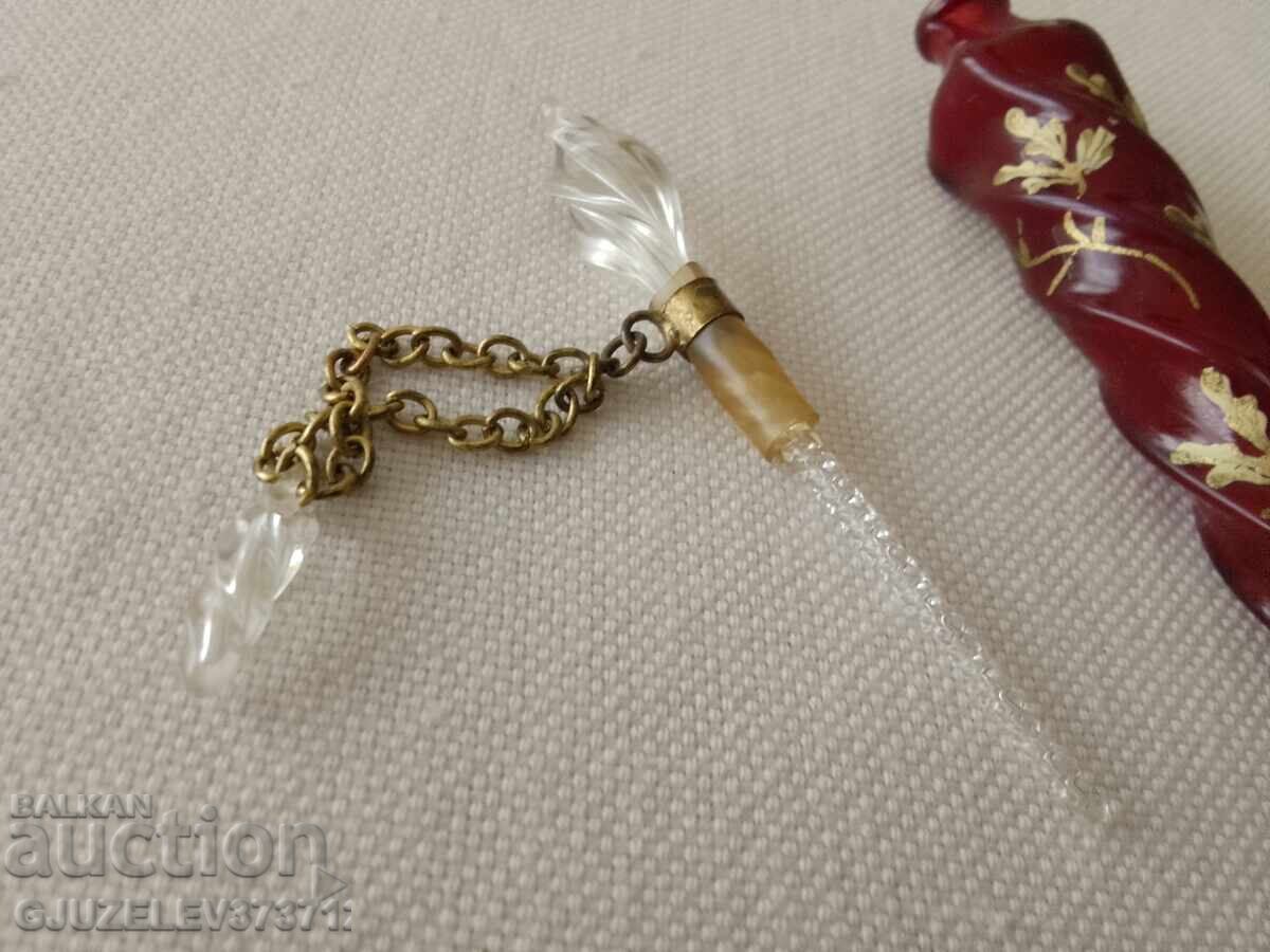 Antique perfume bottle, Imperial Russia, glass, crystal with price 390.00 BGN | € 199.40