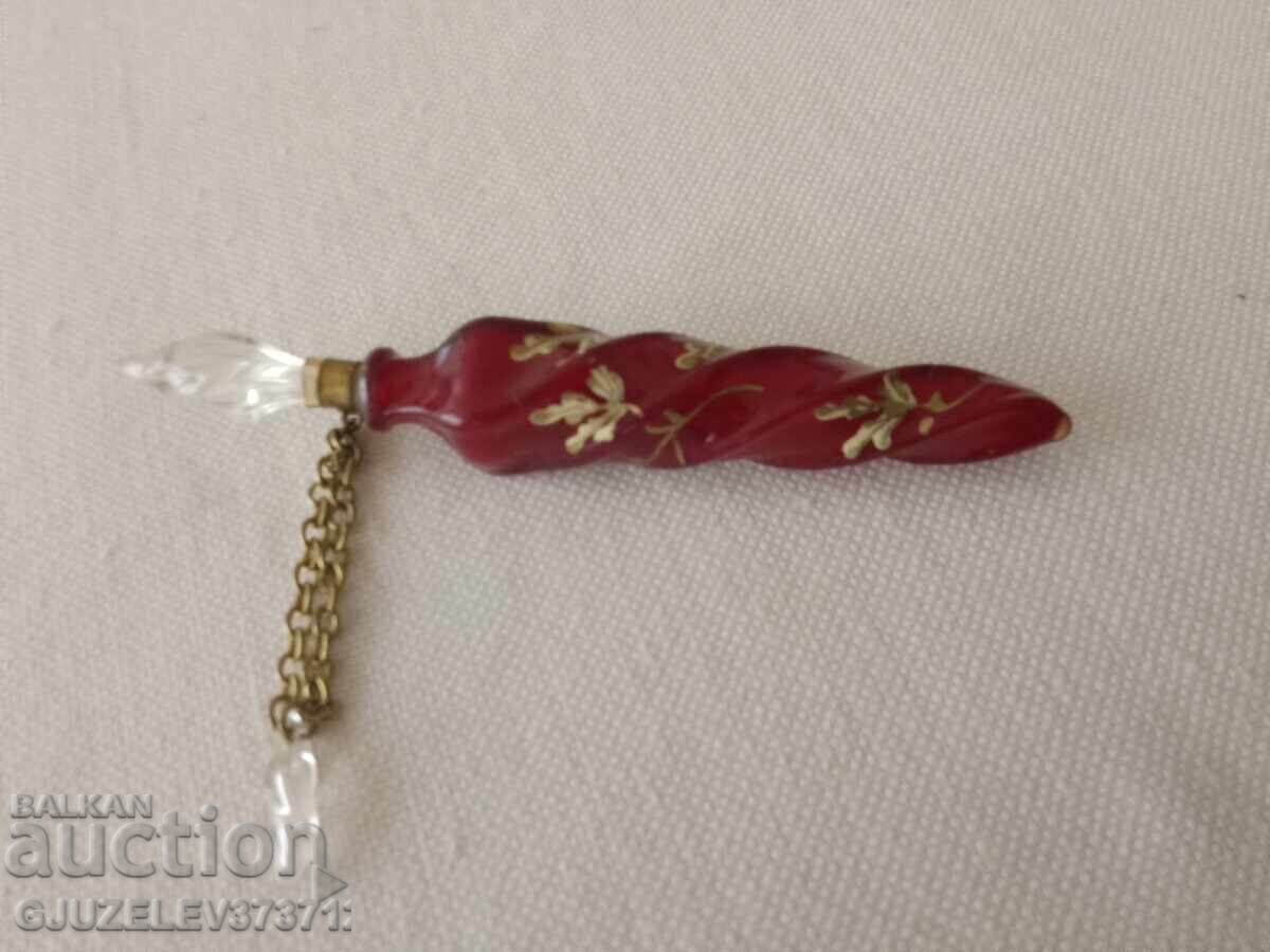 Antique perfume bottle, Imperial Russia, glass, crystal - 5