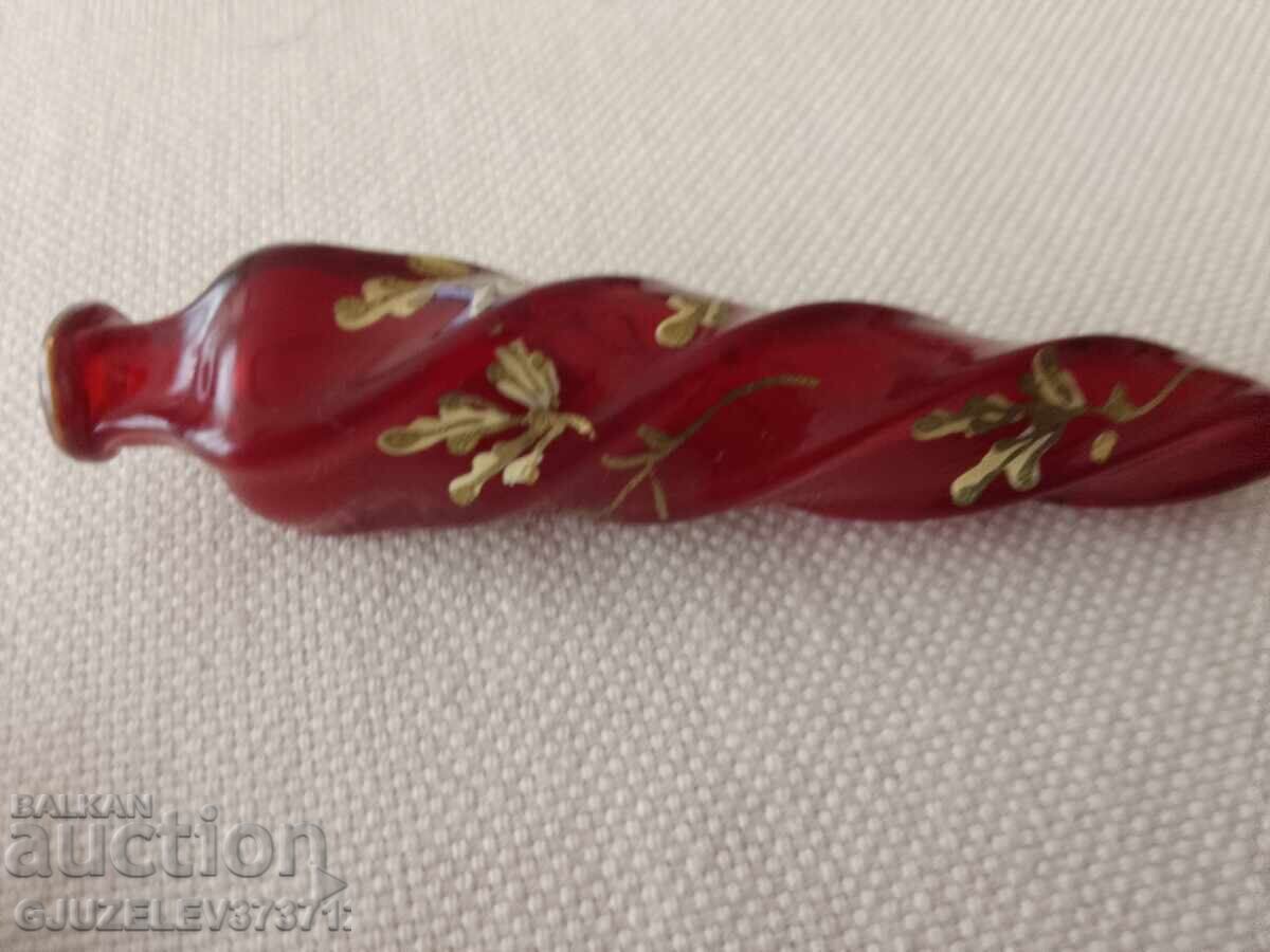 Antique perfume bottle, Imperial Russia, glass, crystal - 6