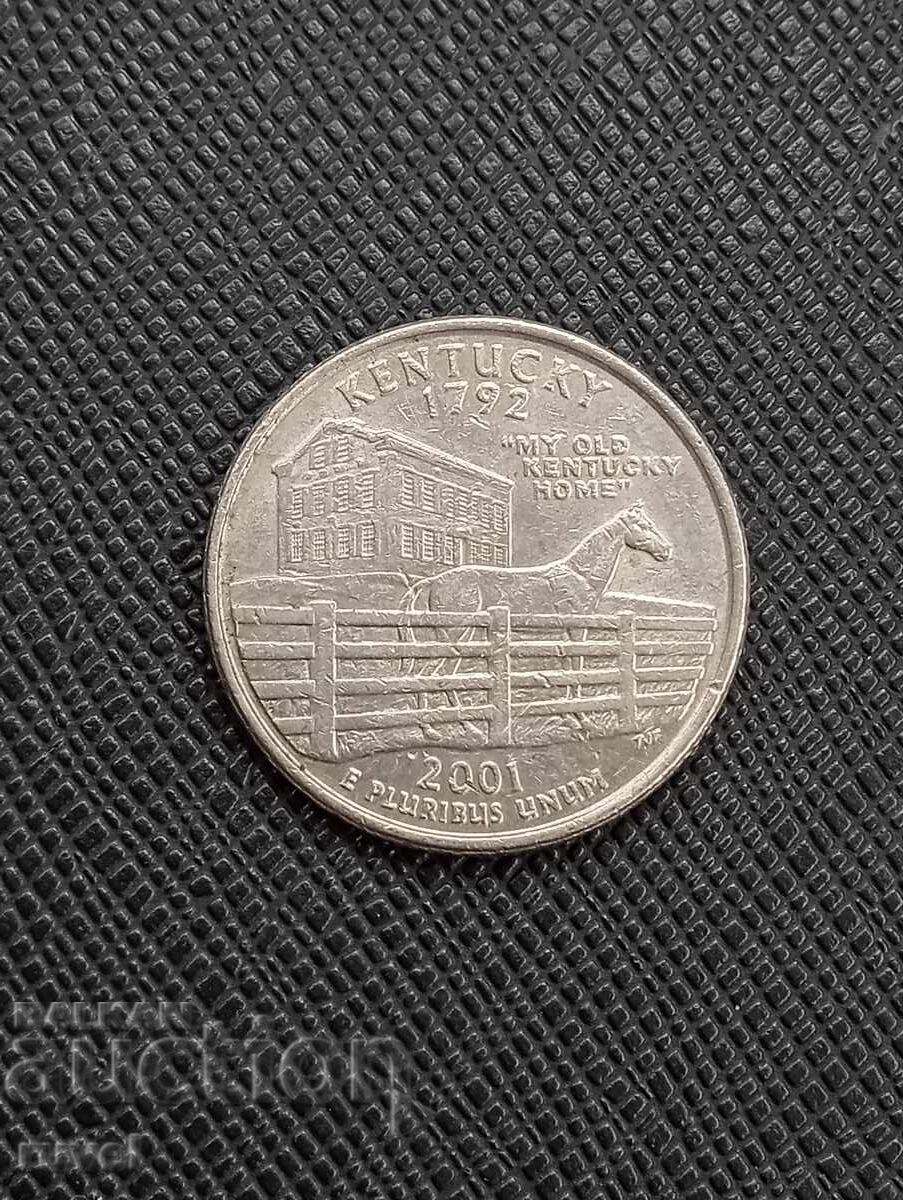 US Quarter Dollar 2001 US Quarter Dollar 2001