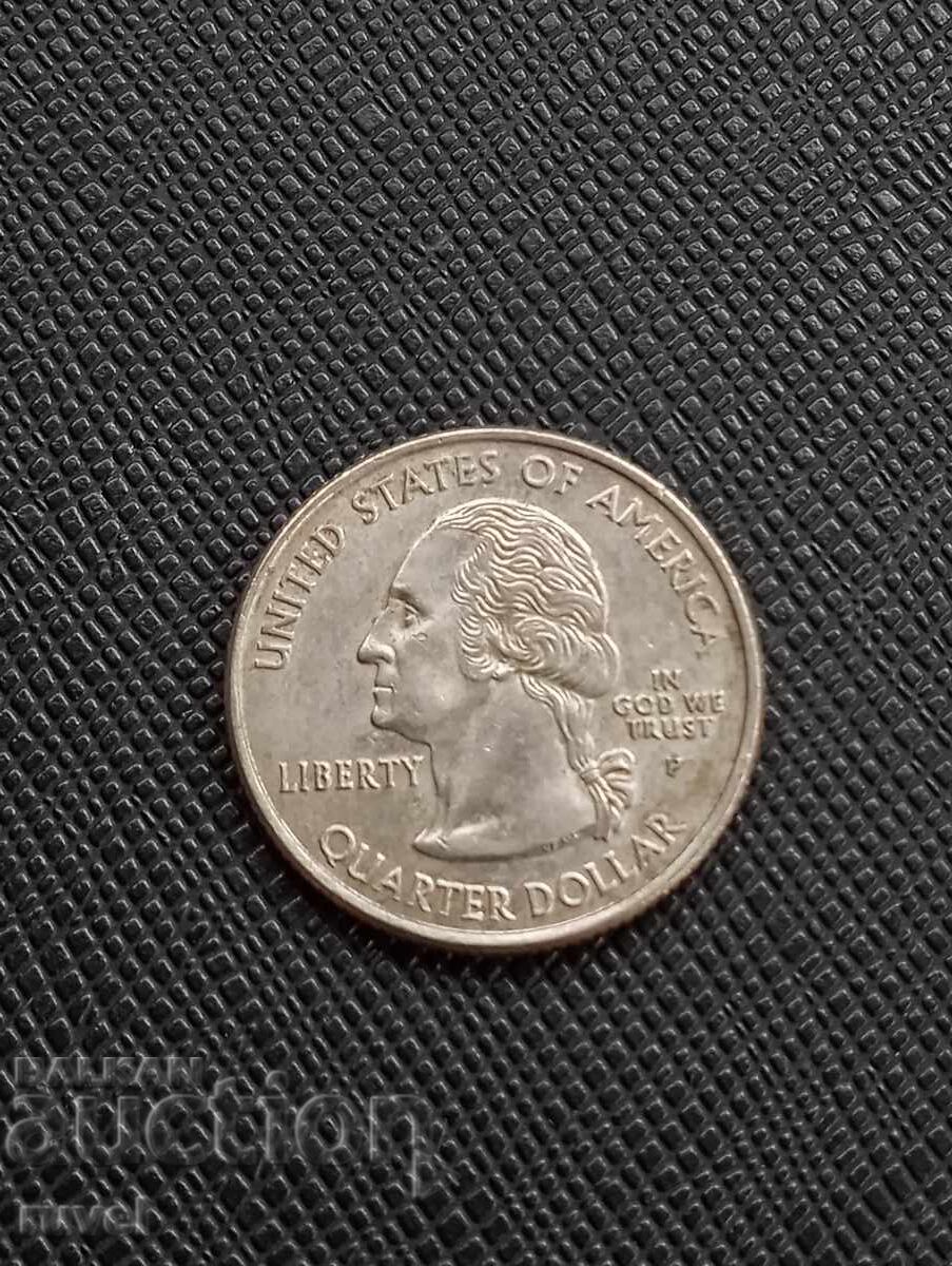 USA, quarter dollar 2003 with price 1.00 BGN | € 0.51