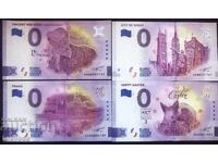 Bancnote euro suvenir