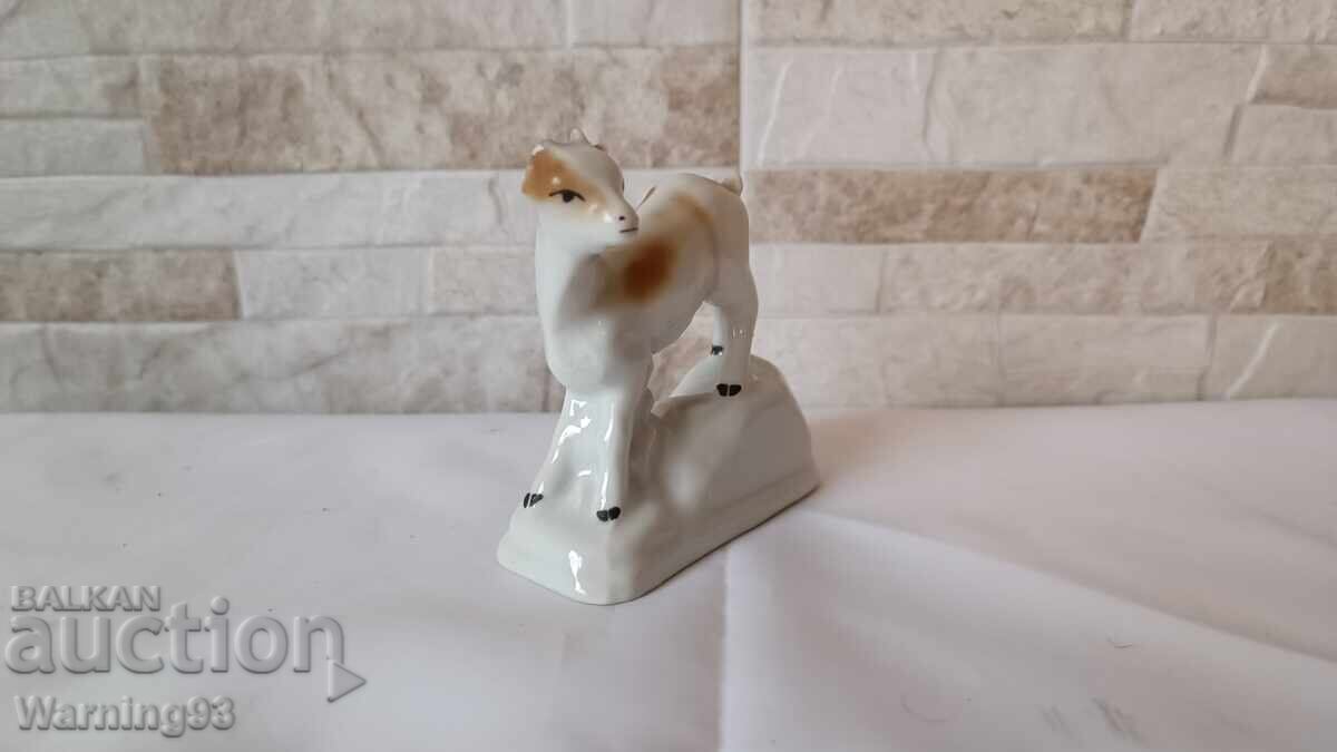 Auction Porcelain figure - Goat - ISIDA - Bulgarian production Auction Porcelain figure - Goat - ISIDA - Bulgarian production
