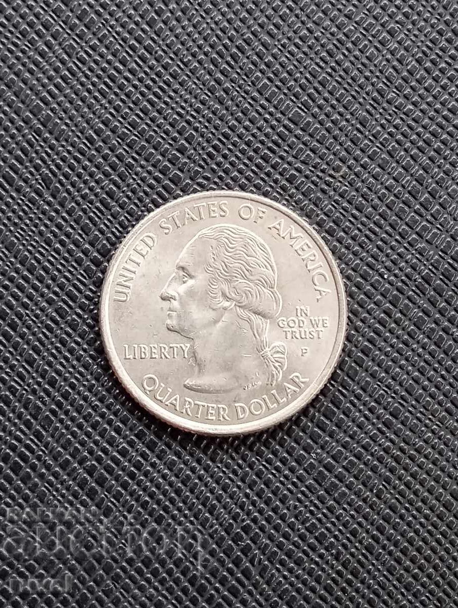 САЩ, четвърт долар 2004 г. с цена 1.00 лв. | € 0.51