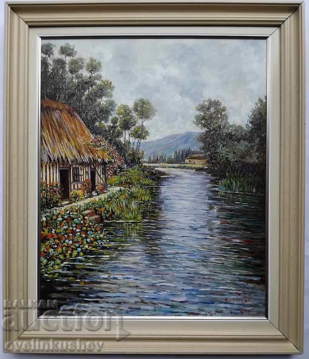 Auction  Oil painting Italian artist